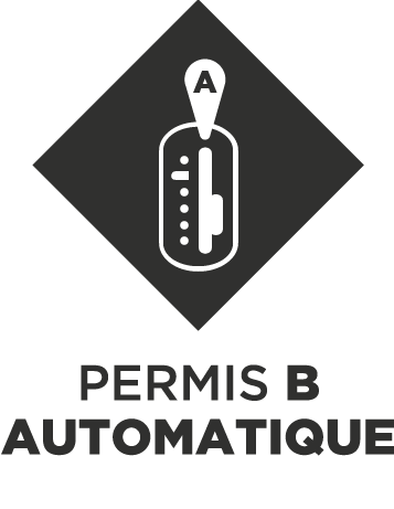 Permis B sur Boîte automatique