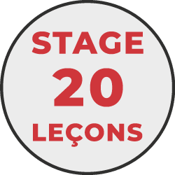 STAGE 20 LEÇONS<br/><b>PERMIS B - BOÎTE AUTOMATIQUE</b>