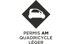 PERMIS AM quadricycle léger (voiture sans permis)